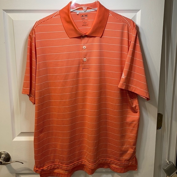 Adidas Clima Cool Performance Short Sleeve Men’s Polo size (Large) flawless - Picture 1 of 6